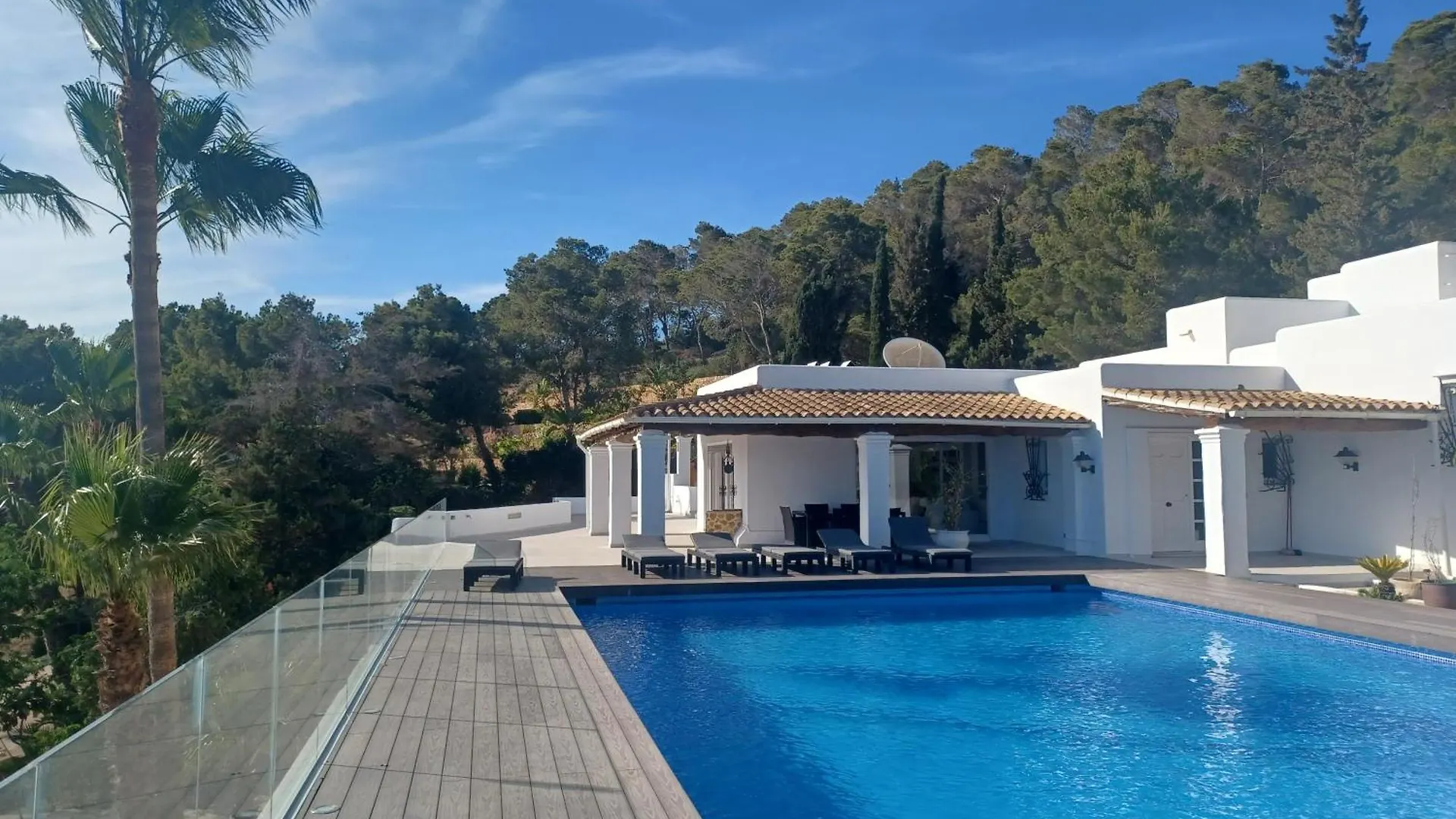 Villa Can Goldi Con Vistas Al Mar San José Spanien