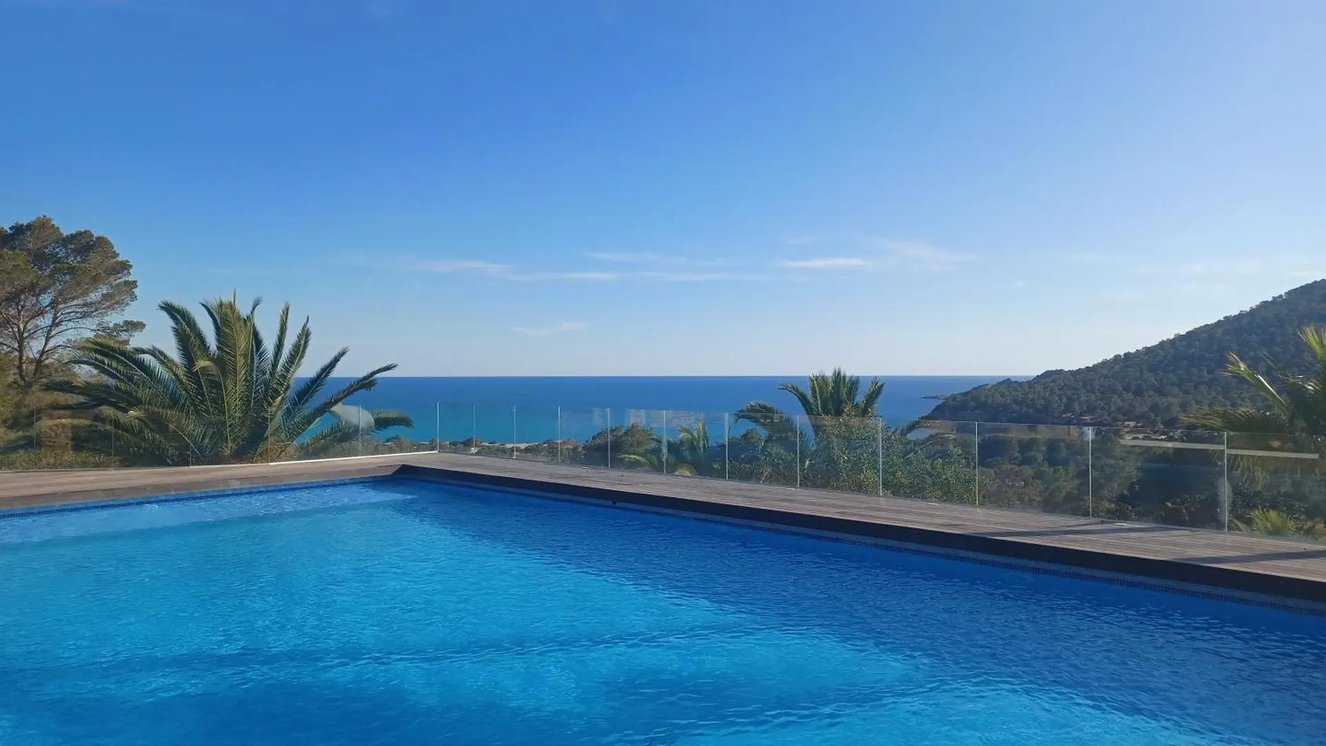 Villa Can Goldi Con Vistas Al Mar San José 西班牙