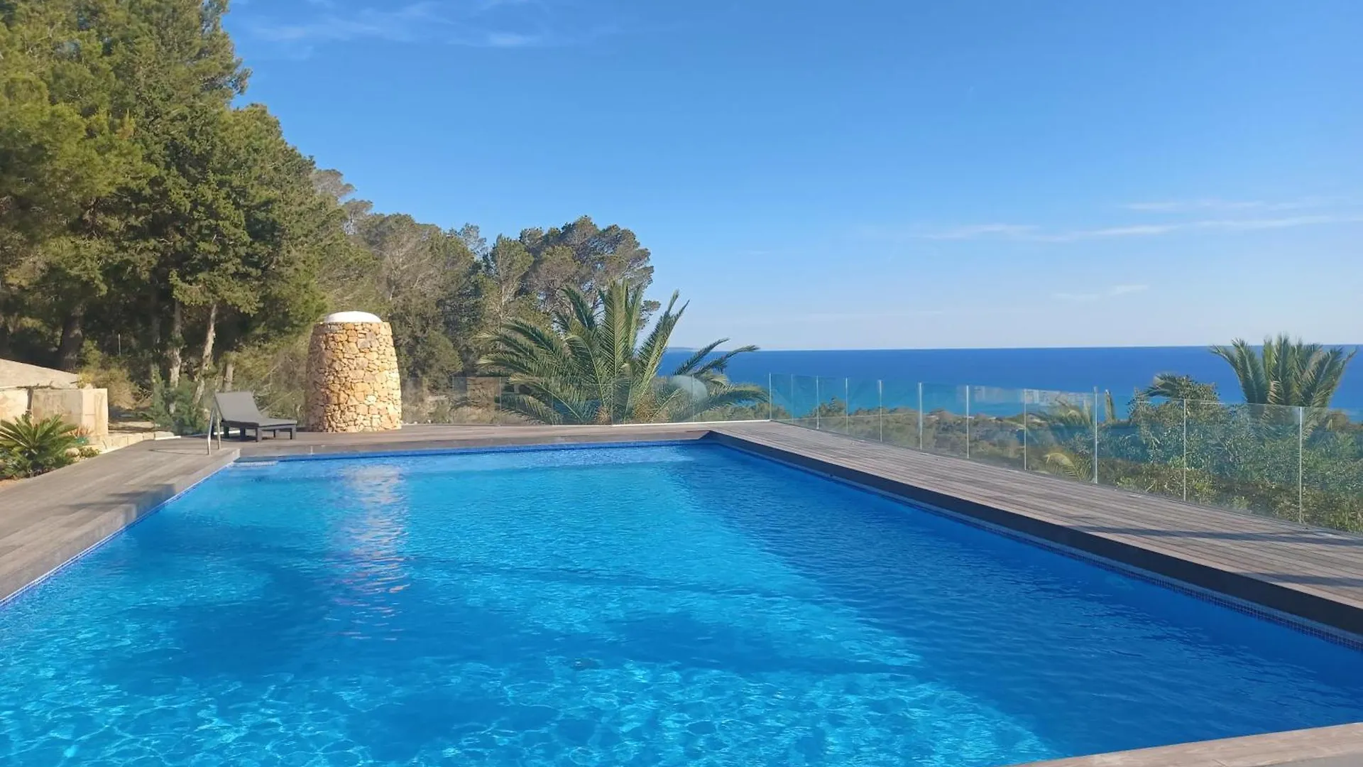 Villa Can Goldi Con Vistas Al Mar San José 西班牙